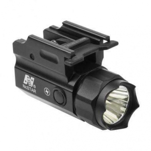 NCStar ACQPTF Compact Flashlight   3 Watt LED 150 Lumens CR2 Lithium (1) Battery Black