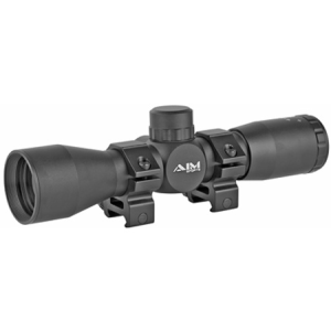 Aim Sports JTM432B Tactical Compact 4x 32mm Obj 36.6 ft @ 100 yds FOV 1 Tube Black Matte Finish Mil-Dot
