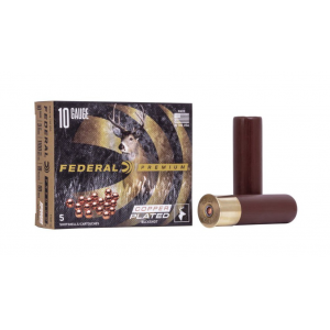 Federal P108F00 Premium Vital-Shok 10 Gauge 3.5 18 Pellets 00 Buck Shot 5 Bx/ 50 Cs