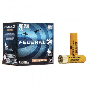 Federal Speed-Shok 20 GA 3 7/8 oz 1 Shot 25rd Box