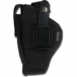 Bulldog FSN3 Extreme  Black Nylon OWB 2.5-3.75  Compact Auto, Most Ambidextrous Hand