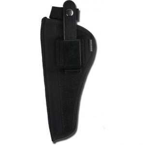 Bulldog FSN12 Extreme  Black Nylon OWB 3-4 Med Frame Revolver, Most Ambidextrous Hand