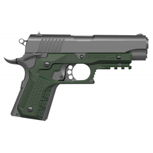 REC CC3C-03 1911 COMP GRIP AND RAIL SYSTEM GRN