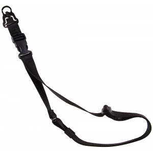 Blackhawk 70GS15BK Storm Sling 1.25 W x 46-64 L QD Single-Point Black Nylon Webbing for Rifle