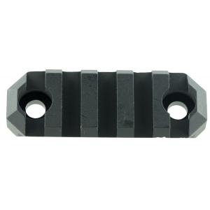 Grovtec US Inc GTSW236 Picatinny Rail M-LOK Black Hardcoat Anodized