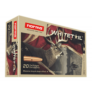 NORMA 20160462 243 Win 100gr Psp Whitetail Rifle Ammunition 20 Rd Box