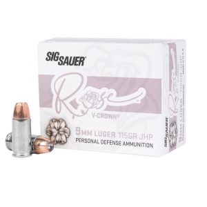 SIG Sauer Rose 9mm 115gr Jhp, 20rd Box