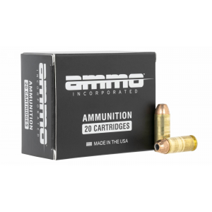 Ammo Inc Signature 10mm 180 Gr JHP Brass 20rd Box
