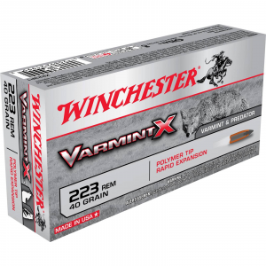 Winchester Ammo Varmint X 223 Rem 55 Gr Polymer Tip 20rds