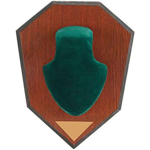 Allen 562 Antler Mounting Kit Wood Grain Laminate Green Fabric