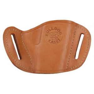 Bulldog MLTRS Molded  Tan Leather Belt Small J-Frame Right Hand