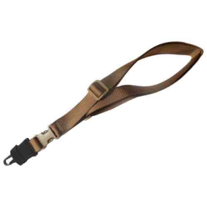 Tacshield T6005CY CQB Sling 1.50 W Single-Point Coyote Webbing for Rifle/Shotgun
