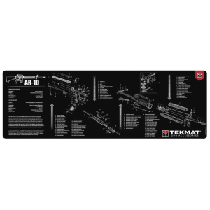 TekMat TEKR36AR10 AR-10 Cleaning Mat 12 x 36 in Rubber 1/8 Thick