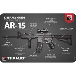 TekMat TEKR17AR15MEDIA Original Cleaning Mat Liberal's Guide to the AR-15 11 x 17