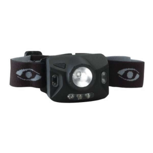 Cyclops CYCRNG1XP2PK Ranger XP Headlamp 126 Lumens Red/Green/White LED ABS Polymer Black AAA
