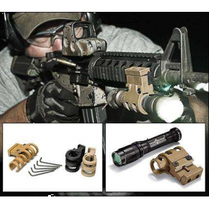 Troy Ind VTAC Light Mount VTAC Fits Lights .8 to 1 Plastic