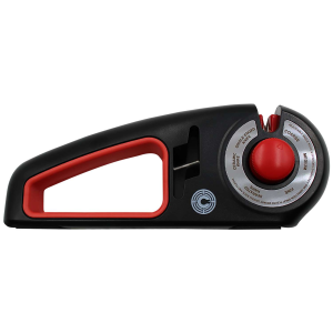 Smith & Wesson Caliber Gourmet CBGKS1 Knife Sharpener Adjustable Black/Red, Carbide/Ceramic Sharpener - $20.98 at BattleHawk Armory