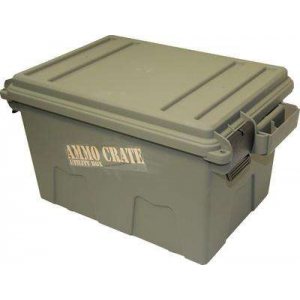 MTM AMMO CRATE 17.2 X10.7 X 9.2\ ARMY GREEN HOLDS 20 BOXES OF SHOTSHELLS ACR7