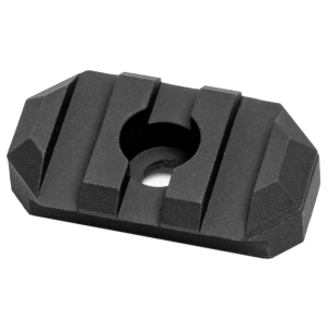 GROVTEC RAIL SECTION M-LOK 1.3 3 SLOT ALUMINUM BLACK