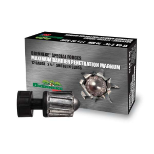 Brenneke SL122MBPM Maximum Barrier Penetration 12 Gauge 2.75 1 3/8 oz Slug Shot 5 Bx/ 40 Cs
