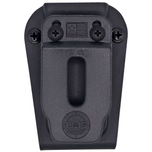 C&G Holsters Universal IWB/OWB Black Kydex Paper Compatible w/ Single Stack Sig P365/Glock 43X/Springfield Hellcat