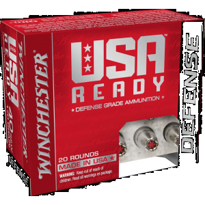 WINCHESTER USA READY AMO 40S&W 155GR HEX-VENT HP 20RD (10 BOX CASE)