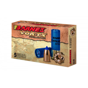 BARNES Bullets 20733 Vor-tx Sabot Slug 12ga 2.75 438gr 5rd Box