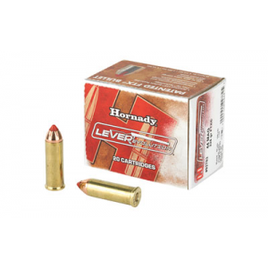 HORNADY Leverevolution 44 Rem Mag 225 Gr Flex Tip Expanding Pistol Ammunition 20 Rd Box
