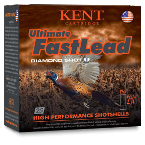 KENT Cartridge K122ufl36 Ultimate Fastlead Upland 12ga 2.75 6 Shot 1-1/4oz