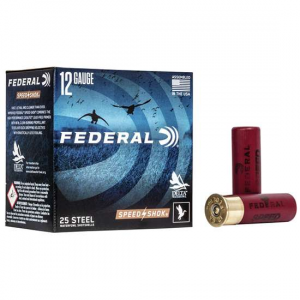 Federal WF1422 Speed-Shok  12 Gauge 3 1 1/4 oz 2 Shot 25 Bx/ 10 Cs