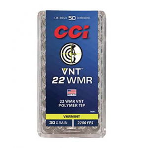 CCI 969CC Varmint  22 Mag 30 gr Varmint Tipped 50 Bx/ 40 Cs