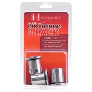 Hornady 044093 Lock-N-Load Die Bushing 7/8x14 Threaded Dies Multi-Caliber 3 Per Pack