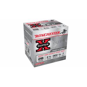 Winchester Ammo Super X Xpert High Velocity 28 GA 2.75 5/8 oz #7 25rds
