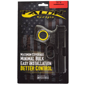 Talon Grips 385R Adhesive Grip  Glock 48, 43X Textured Black Rubber