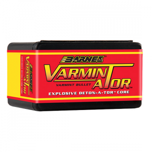 Barnes Bullets Rifle Varmin-A-Tor 22 Caliber .224 40 GR FBHP 100 Box