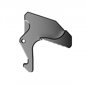 Rise Armament Extended AR Charging Handle Latch Graphite Gray- Fits AR-15/AR-9/AR-10