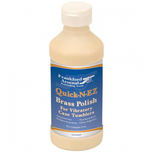 Frankford Arsenal 887335 Quick-N-Ez Brass Polish 8 oz Squeeze Bottle