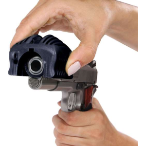 Pachmayr 03890 Rack-It Slide Rack Assist Black Rubber Handgun