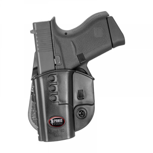 Fobus GL43NDLH Evolution  Belt LH Fits Glock 43 Polymer Black