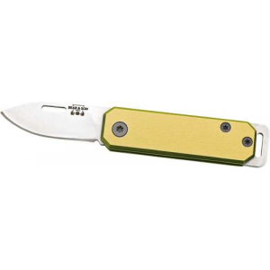 BEAR & SON SLIP JOINT FOLDER 1.5 YELLOW/SS ALUMINUM HANDLE
