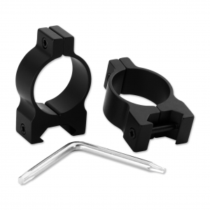 Browning Weaver-Style Scope Ring Set Low 30mm Standard Blued Matte