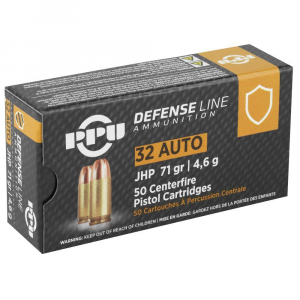 PPU Defensive JHP Ammo