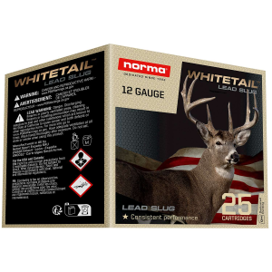 NORMA 1198043410 12G 2.75 SLUG WHITETAIL 25/10