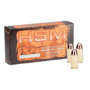 HSM 9mm2r Training 9mm Luger 115 Gr Full Metal Jacket (fmj) 50 Bx/ 20 Cs