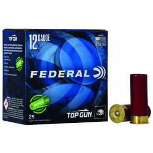 Federal Top Gun Paper Wad 12 GA 2.75 1 oz 7.5 Shot 25rd Box