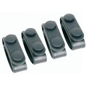Blackhawk 44B300BK Belt Keeper  2.25 Black Nylon Molded Snap Mount