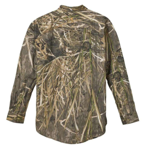 Browning WASATCH-CB Button-Front 2 Pocket Shirt MOShadow Grass Hab S