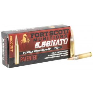 Fort Scott Munitions SCS Tumble Upon Impact TUI Ammo