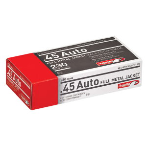 Aguila 1E452110 Pistol 45 ACP 230 gr Full Metal Jacket (FMJ) 50 Bx/ 20 Cs