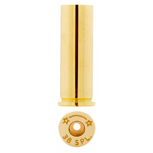 HSM 38EUP100 Unprimed Cases 38 Special Handgun Brass 100 Per Bag
